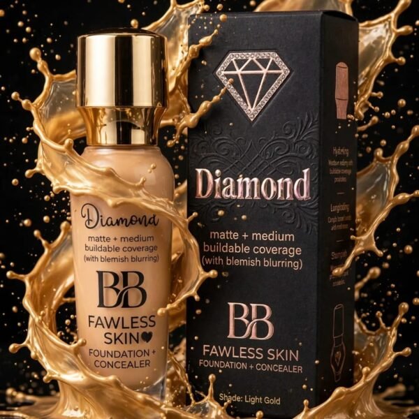 كريم أساس دايموند Foundation BB باليت 12قطعة