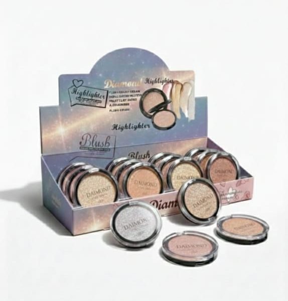 Diamond Highlighter & Blush Compact Collection