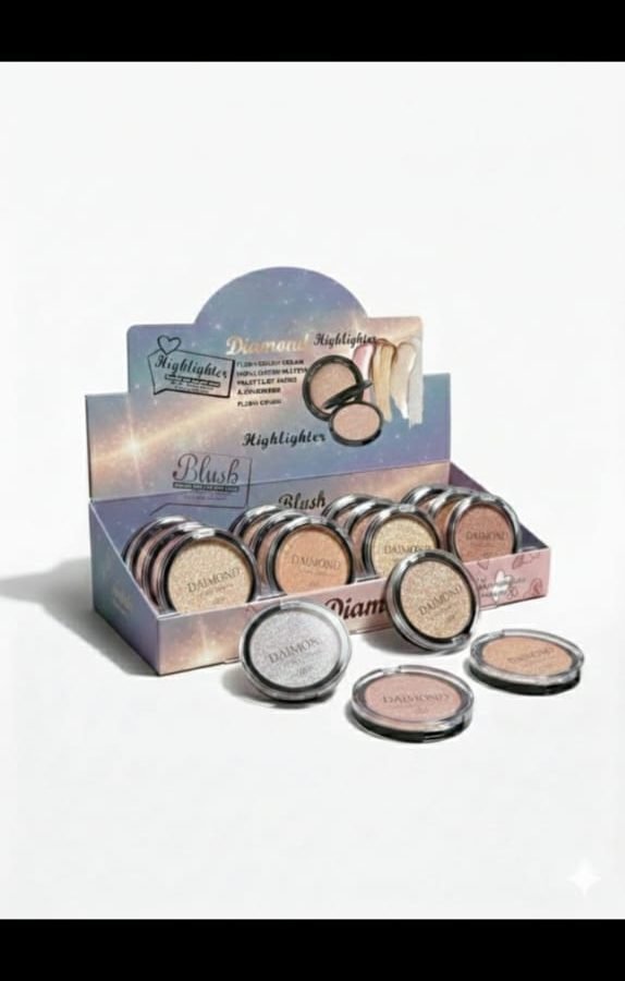 Diamond Highlighter & Blush Compact Collection