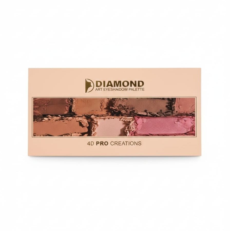 Diamond Art Eyeshadow Palette – 4D Pro Creations