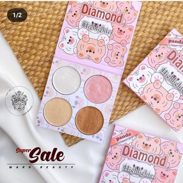 Diamond Panda Highlighter Palette