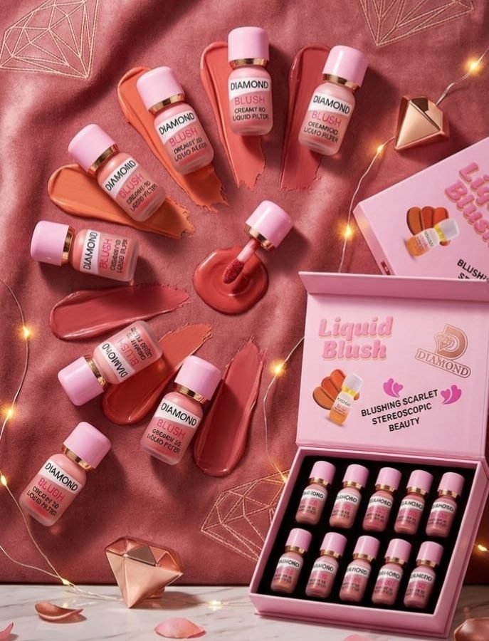 Diamond Liquid Blush Set