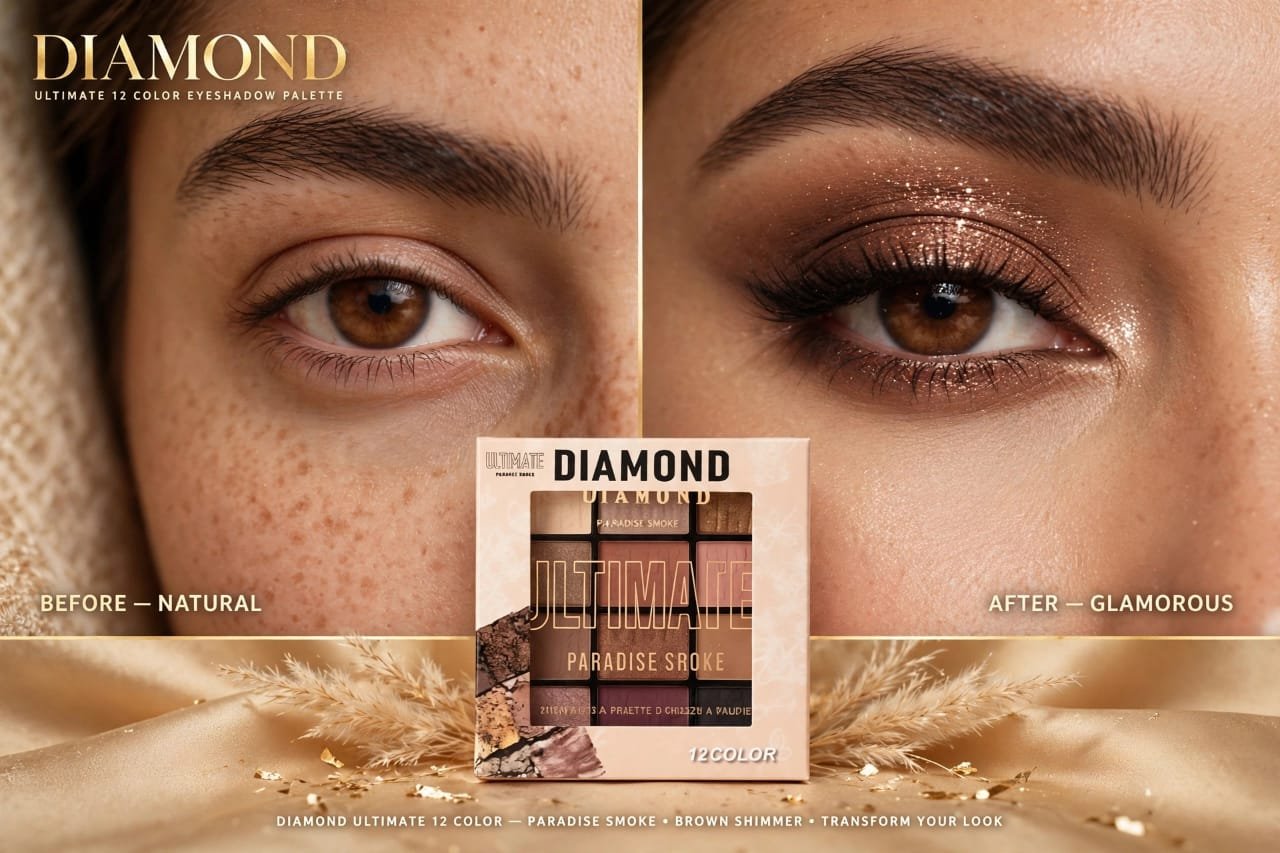 لوحة ظلال العيون Eyeshadow Palette ل12ون باليت12قطعة