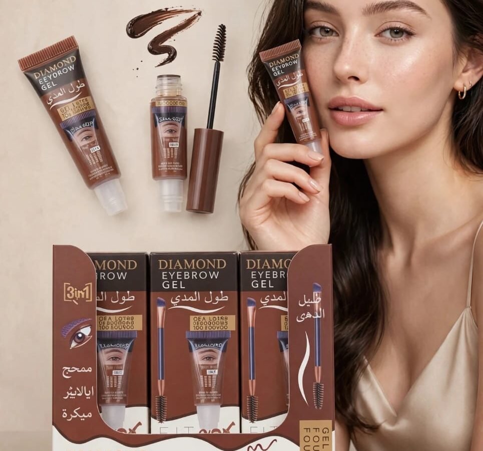 دايموند مصحح جل و مسكرة eyebrow باليت 12قطعة