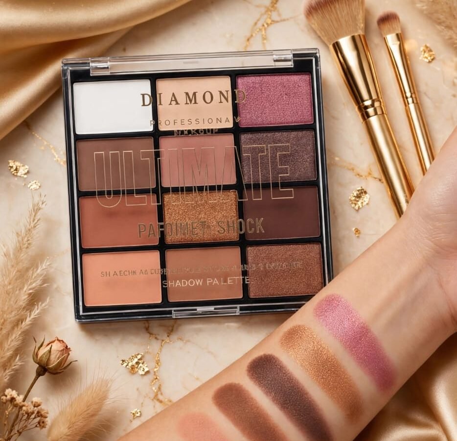 لوحة ظلال العيون Eyeshadow Palette ل12ون باليت12قطعة
