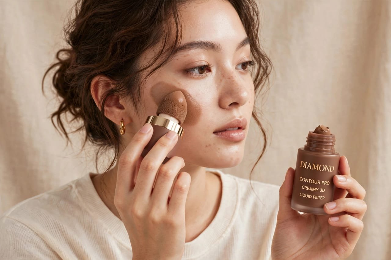 Contour-Creamy 3D دايموند كونتور باليت 12 قطعة